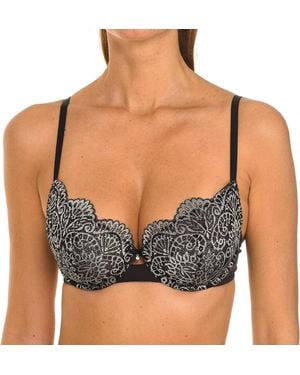 Wonderbra Push-Up Bra With Cups And Padding W0Aq8 - Black