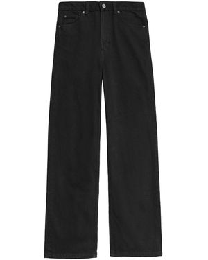 Secret Label Wide Leg Coloured Jeans - Black