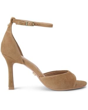 Carvela Kurt Geiger Suede Corletta Sandal Sandals - Grey