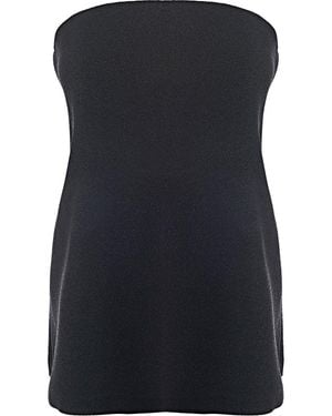 Raey Internal Corset Trapeze Top - Blue
