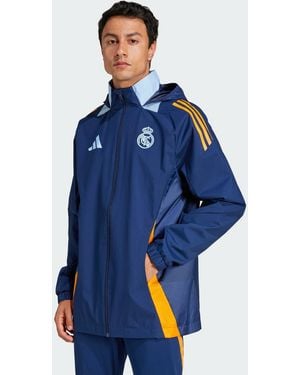 adidas Originals Real Madrid Tiro 24 Competition All-Weather Jacket - Blue