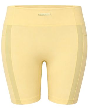 GYMSHARK Whitney Mesh Cycling Shorts - Yellow