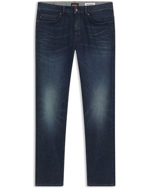 BOSS Delaware Five Pocket Slim Fit Jeans - Blue