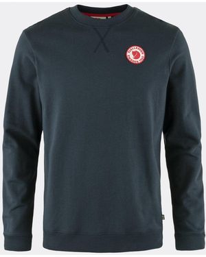 Fjallraven 1960 Logo Badge Sweatshirt - Blue