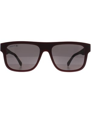 Lacoste Rectangle Dark L6001S - Brown