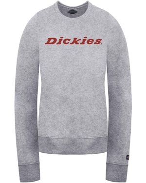 Dickies Wordmark Jumper Cotton - Grey