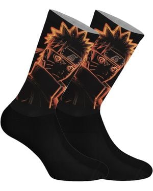 Jenes Socks Grappig Gedrukte Lange Sokken Voor Mannen En Vrouwen - Zwart