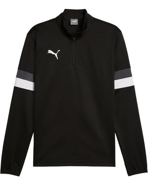 PUMA Teamrise Quarter Zip Top - Black