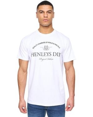 Henleys Henclose T-Shirt - White