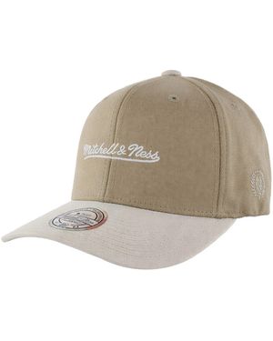Mitchell & Ness Logo 2-Tone 110 Script Cap - Natural