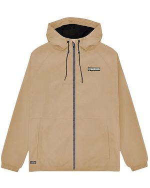 Lambretta Ripstop Hooded Jacket - Natural