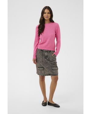 Kaffe Pullover Kalenia Pullover Regular Fit - Rood