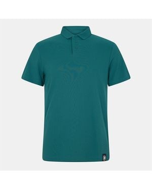 Castore Ess Regular Fit Short Sleeve Polo - Green