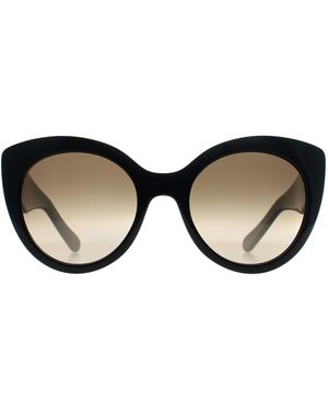 Ferragamo Cat Eye Gancini Sf964S - Brown
