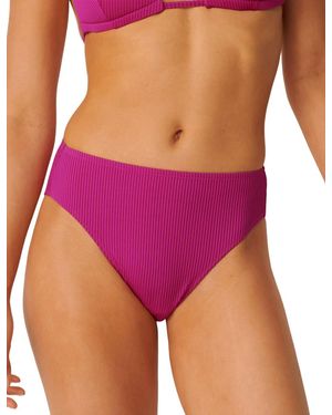 Sloggi Shore Dottyback High Leg Bikini Brief - Purple