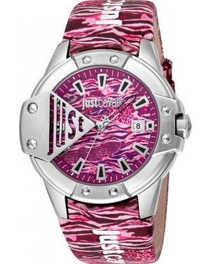 Just Cavalli Jc1G260L0015 Young Scudo Watch - Metallic