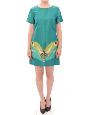 Lanre Da Silva Ajayi Above Knee Mini Dress - Blue