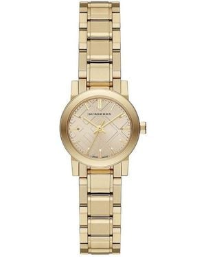Burberry Bu9227 Ladies Watch The City 26Mm Stainless Steel - Metallic