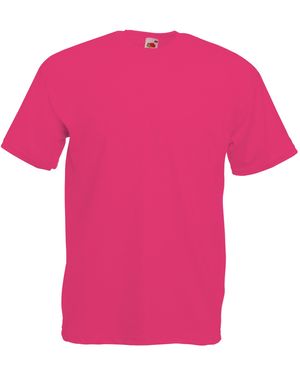 Fruit Of The Loom Valueweight Short Sleeve T-Shirt - Pink