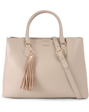 Carvela Kurt Geiger Como Large Tote Bag - Natural
