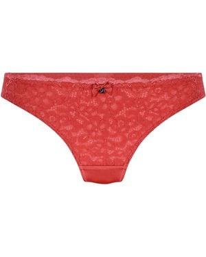 Hunkemöller Marine Thong - Red
