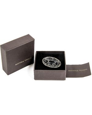 Bottega Veneta Ring With Unique Design - White