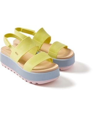 Reef Water Vista Highter Meringue Sandals - Black