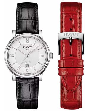 Tissot Carson Watch T1222071603601 Leather (Archived) - Black