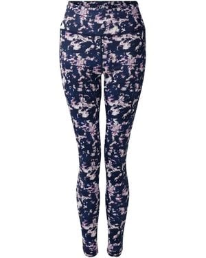 Dare 2b Influential Ii Inkt Print Legging (Marine) - Blauw