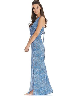 Freya Summer Tide Maxi Beach Dress - Blue
