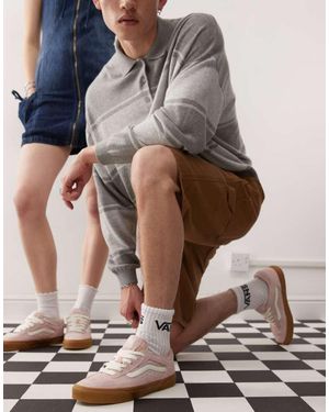 Vans Rowley Classic Suede Trainers - Pink