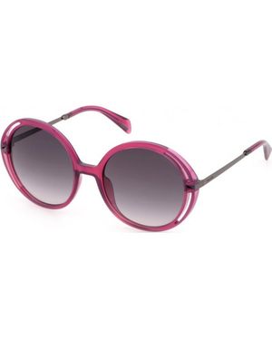 Police Spld36M5407Uz Spld36M 54 07Uz Sunglasses - Purple