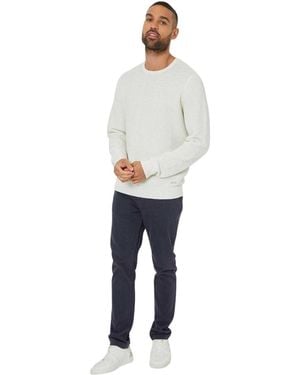 Threadbare Yarra-Trui Met Structuur, Normale Pasvorm - Wit