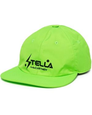 Stella McCartney Pet Met Logoprint - Groen