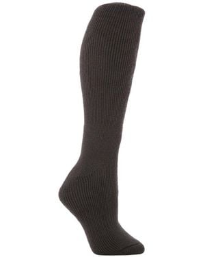 Heat Holders Ladies Extra Long Thermal Socks - Brown