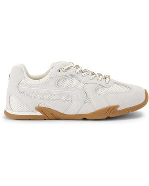 KG by Kurt Geiger Suede Lather Trainers - White