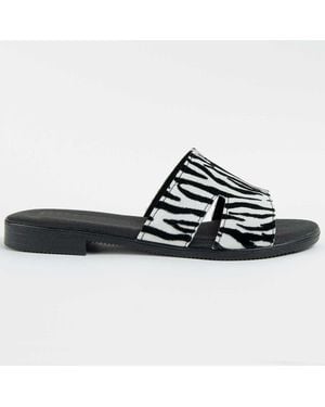Purapiel Sandal Hacca5 Leather - Black