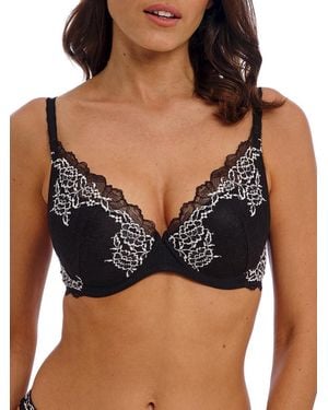 Wacoal Lace Perfection Plunge Bra - Black