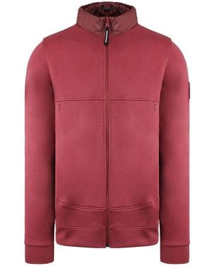 Weekend Offender Paia Oxblood Track Jacket - Red