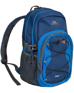 Trespass Albus 30 Litre Casual Rucksack/Backpack /Electric) - Blue
