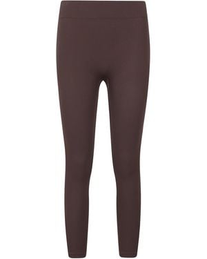 Mountain Warehouse Carmel Geribd Naadloos Thermobroekje - Bruin