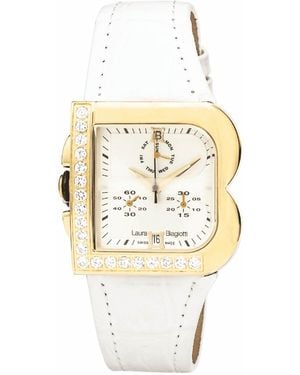 Laura Biagiotti Ladies Watch Quartz Steel - Metallic