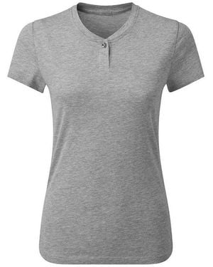 PREMIER Ladies Comis Marl Sustainable T-Shirt - Grey