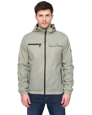 Duck and Cover Trentbridge Lightweight Jacket (Sage) - Grey