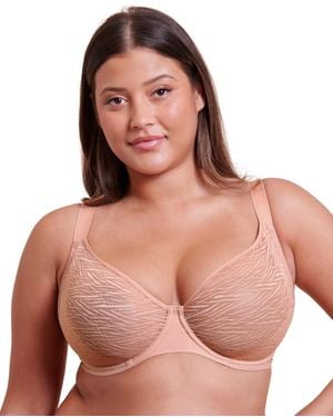 Curvy Kate Ck106103 Smoothie Lace Moulded Balcony Bra - Pink
