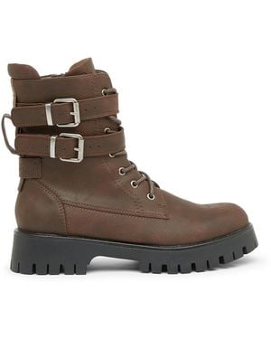 Bench 'Tatton' 2 Strap Boot - Brown