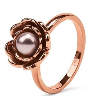 Folli Follie 3R16T056Rdp-56 Ladies Ring - White