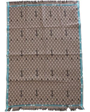 Off-White c/o Virgil Abloh Accessories Off Monogram Blanket - Blue