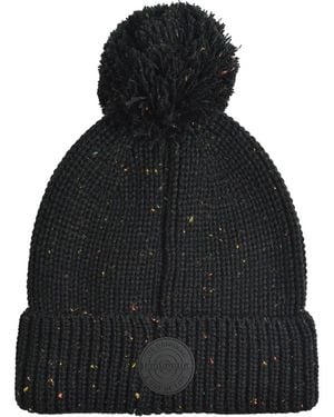 Lambretta Logo Bobble Beanie - Black