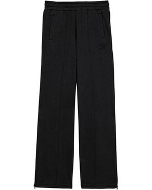Umbro Ladies Core Straight Leg Jogging Bottoms - Black